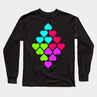 Hearts Long Sleeve T-Shirt